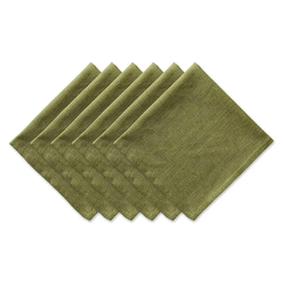 DII Placemat, 20" x 20" (Set of 6), Olive Green