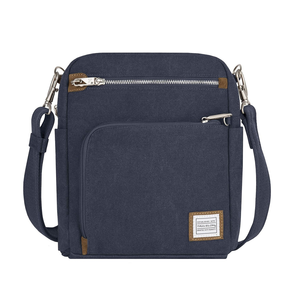 Travelon Anti-Theft Heritage Tour Bag, Indigo