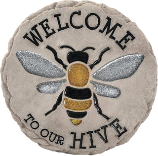 Spoontiques 13209 Welcome to Hive Stepping Stone, Multicolor