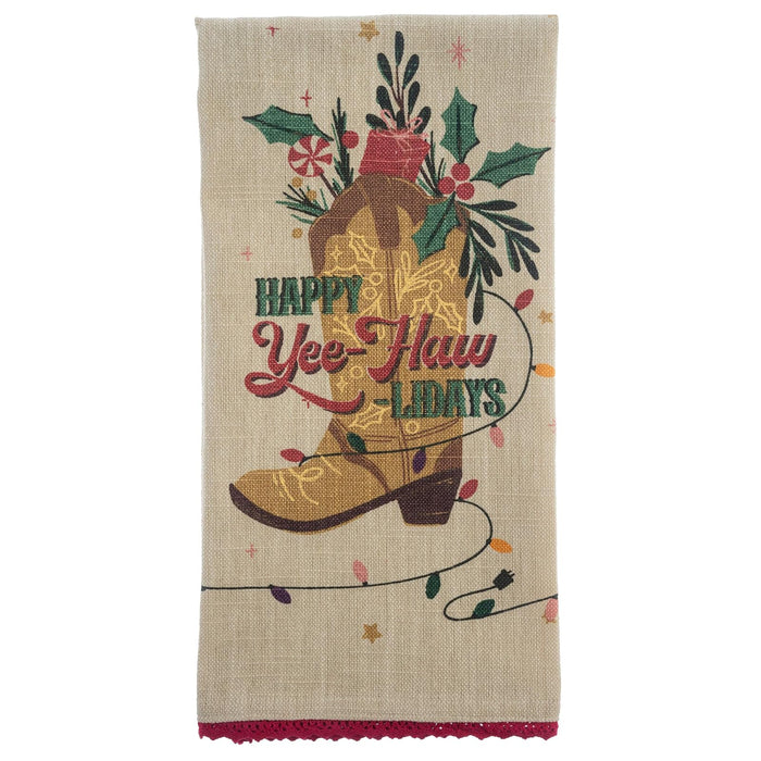 Karma Towel, Small, Happy Yeehawlidays