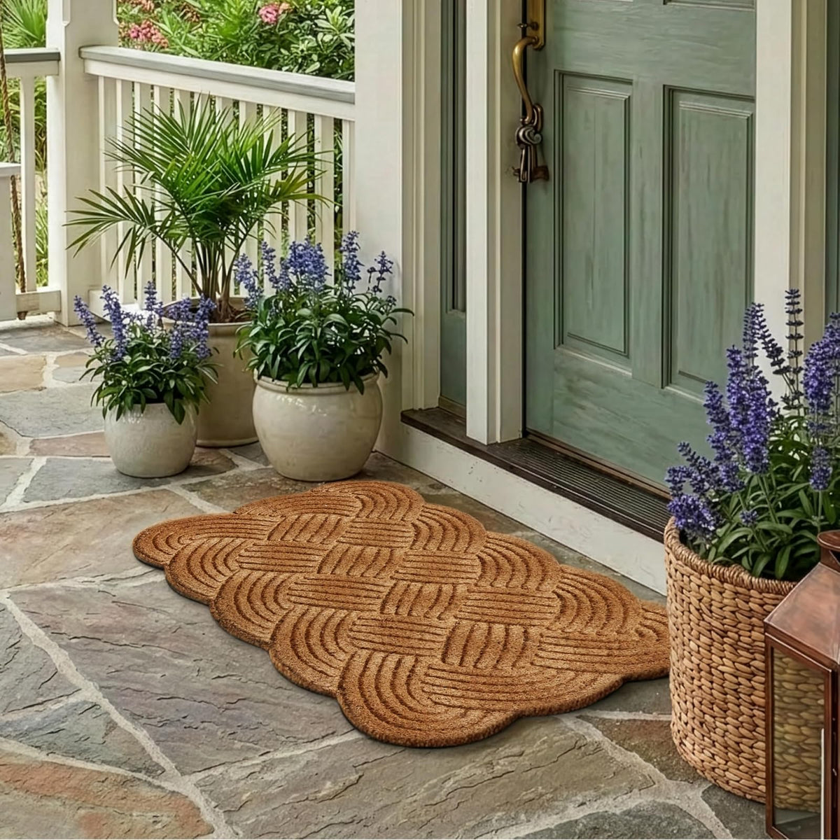 Home Furnishings By Larry Traverso Rug, 18" x 30", Lovers Knot Embossed