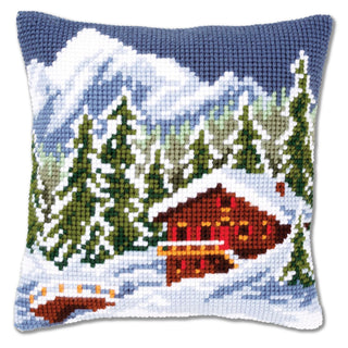Vervaco Art Craft Kit, Square 16 inches, Blue