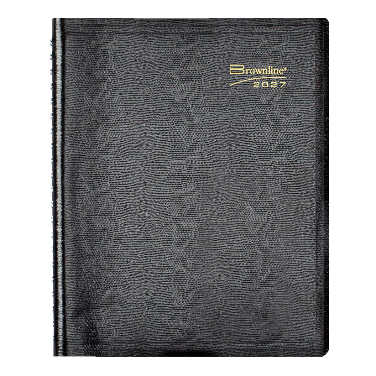 Brownline Planner, 11" x 8.5", Black
