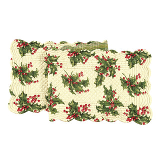 C&F Home Table Runner, 14" x 70", Cream