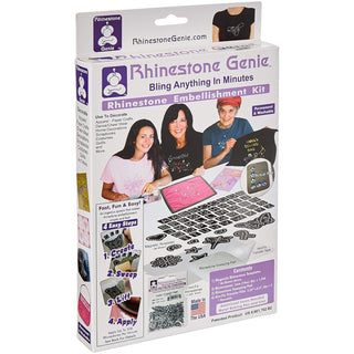 Rhinestone Genie Art Craft Kit, Magnetic, Clear