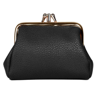Julia Buxton USA Coin Purse Pouch, one size, Black