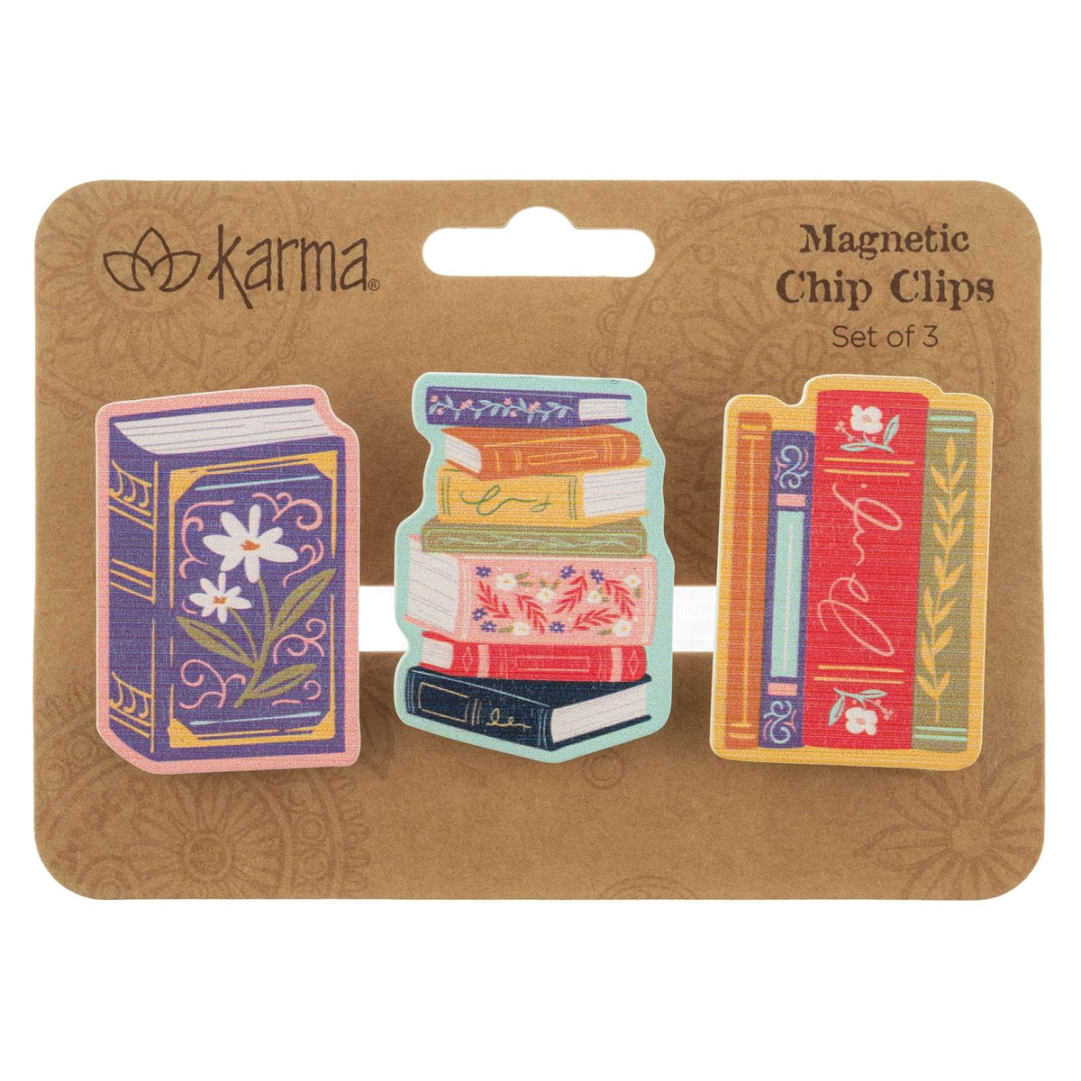 Karma Gift Paper Clip Clamp, One Size, Books