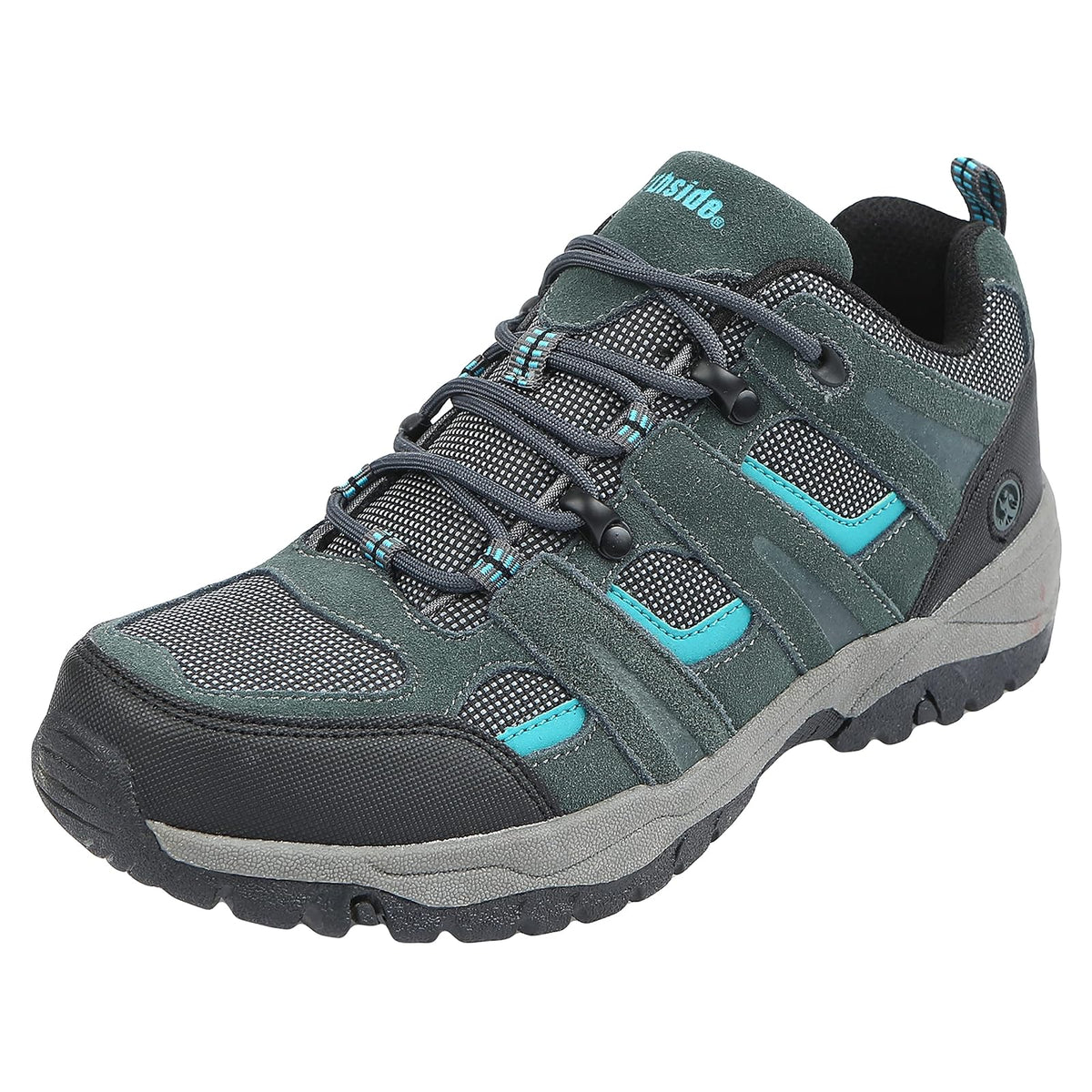 Northside Shoes, 7.5, Dark Gray/Dark Turquoise