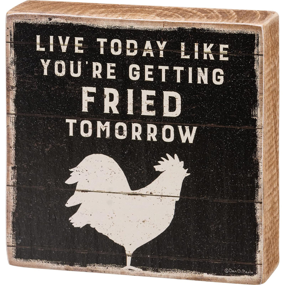 Primitives by Kathy Decorative Signage, 4 inches, Multicolor