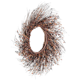 CWI Gifts Wreath, 22", Primitive Mix