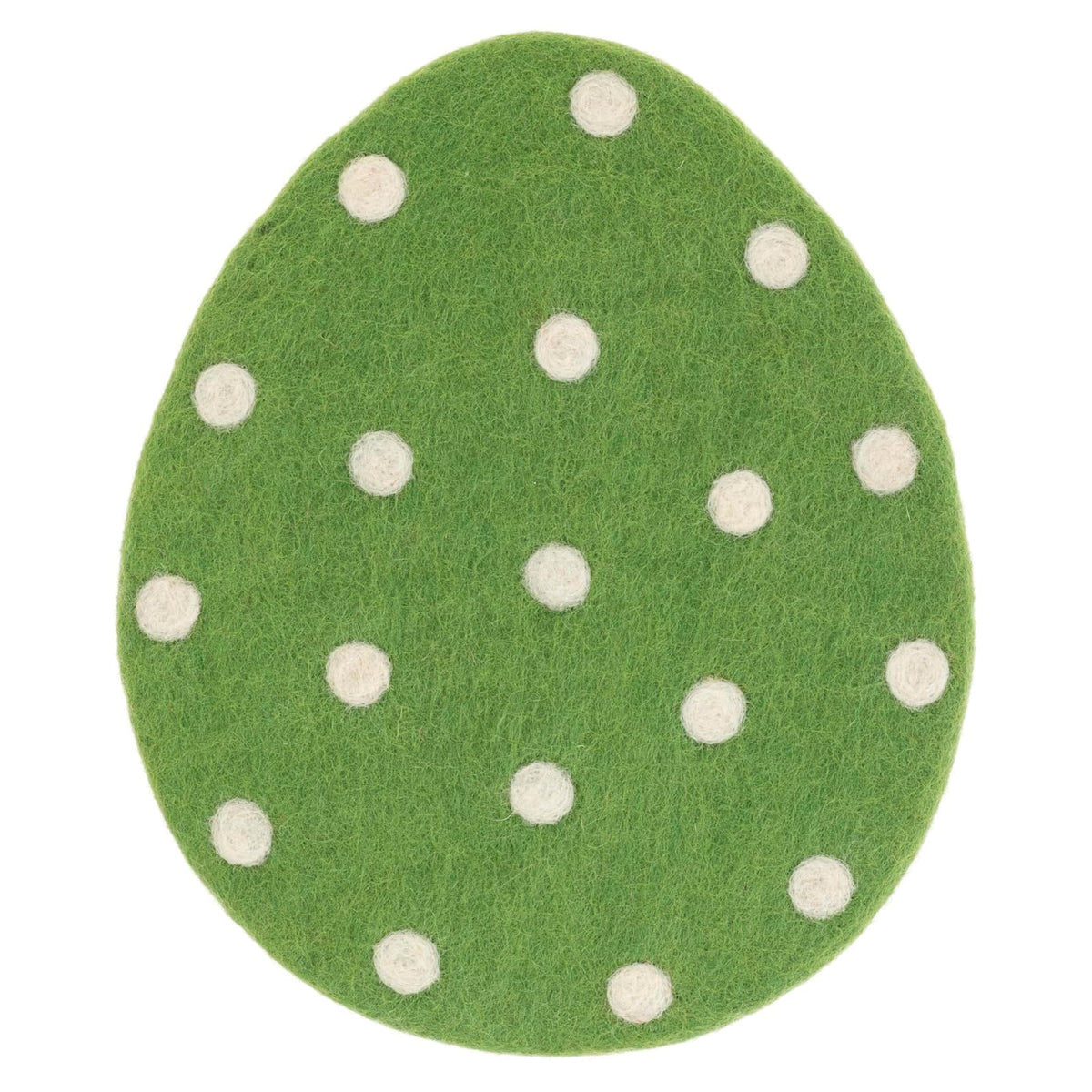 Boston International Trivet, Dotted Egg, Green