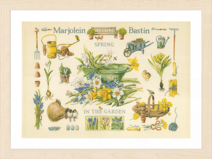 Counted Cross Stitch kit Spring in The Garden