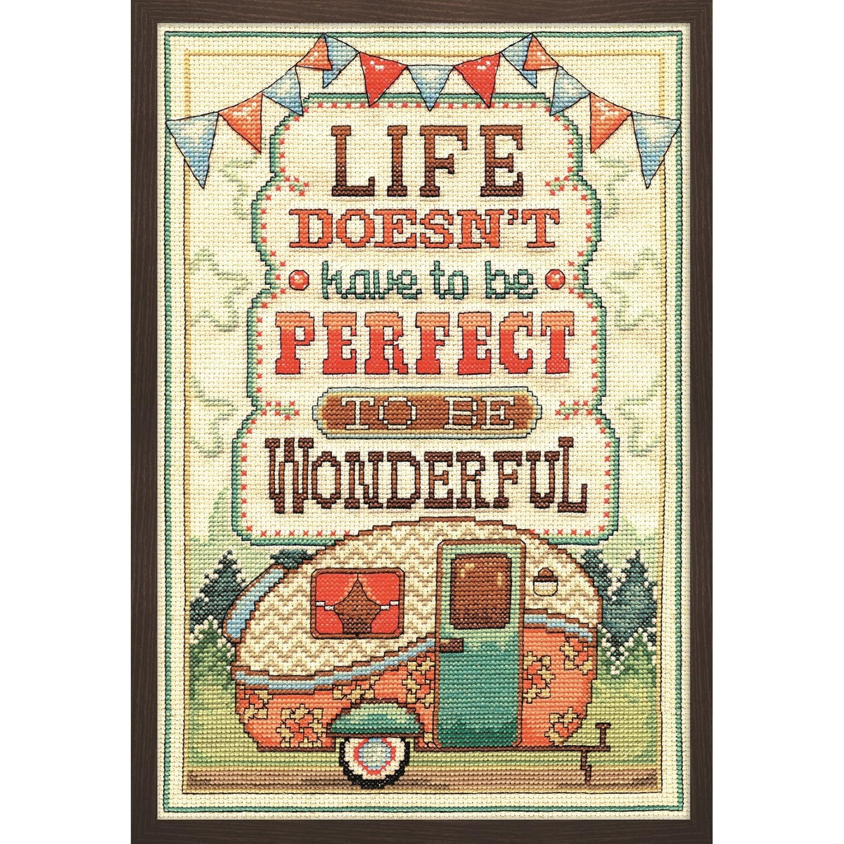 Design Works Crafts Art Craft Kit, 8" by 12", Multicolor