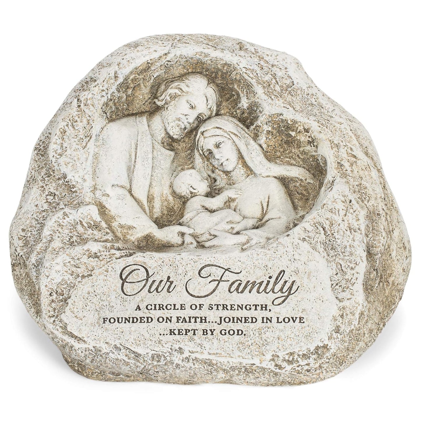 Roman Joseph Studio 4.25" H Holy Family Garden Stone 601318