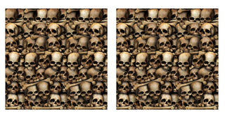Beistle Catacombs Backdrop, Multicolored