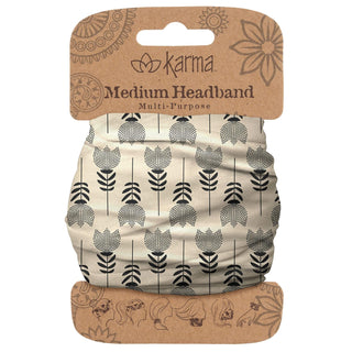 Karma Hairband, 1 Count (Pack of 1), Vintage Tulip