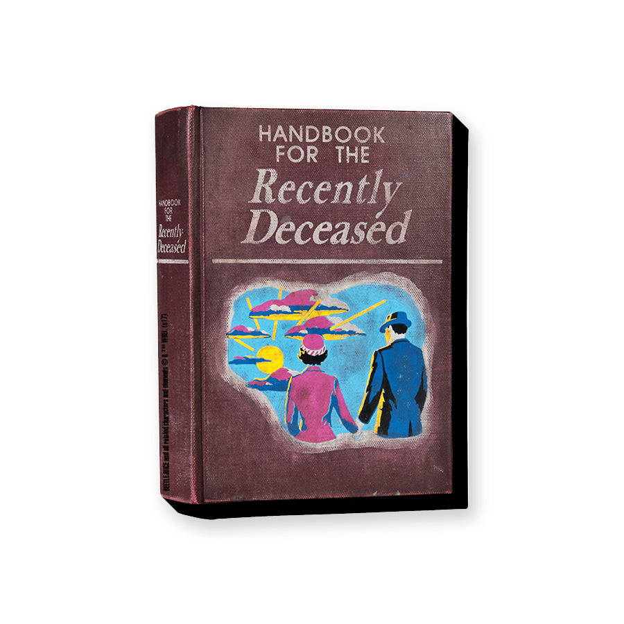 AQUARIUS Decorative Magnet, Beetlejuice Handbook, White