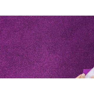 allgala Glitter, 16x24-Adhesive, Purple