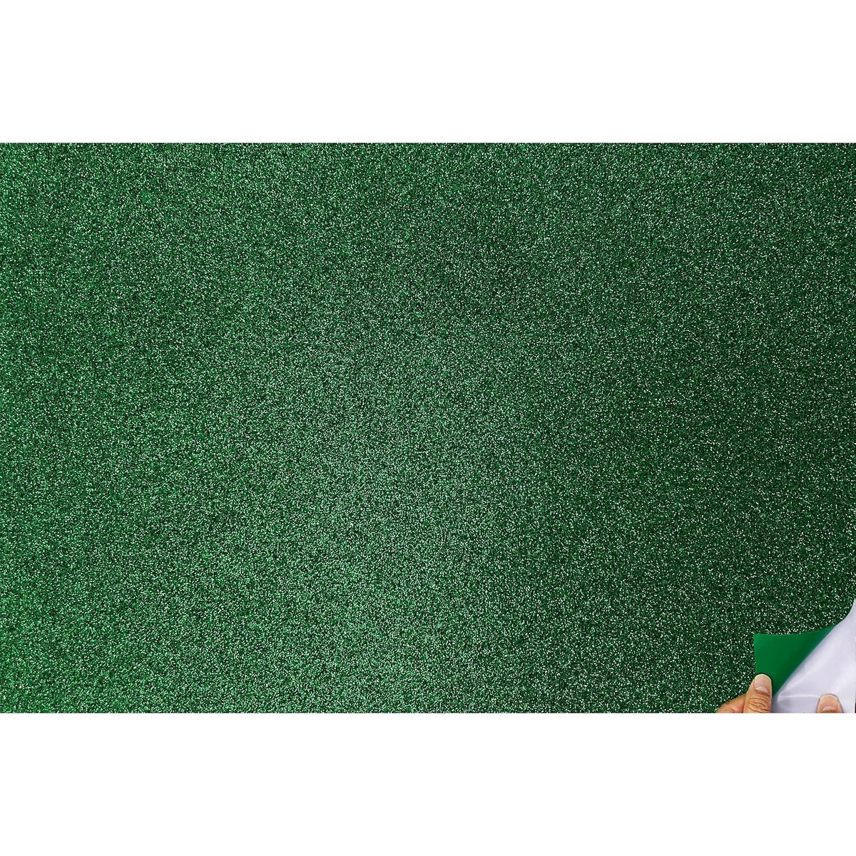 allgala Glitter, 16x24-Adhesive, Green