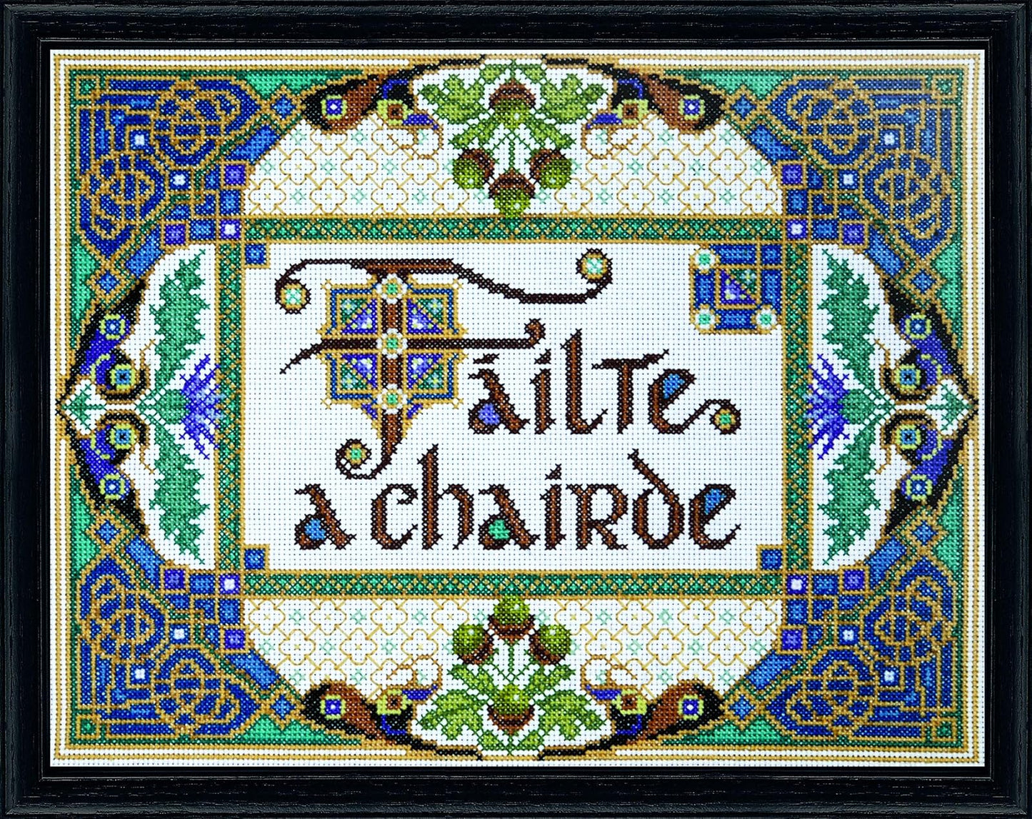 Design Works Crafts Tobin Failte a Chairde (Welcome Friends), x 10' Counted Cross Stitch Kit, Multicolor