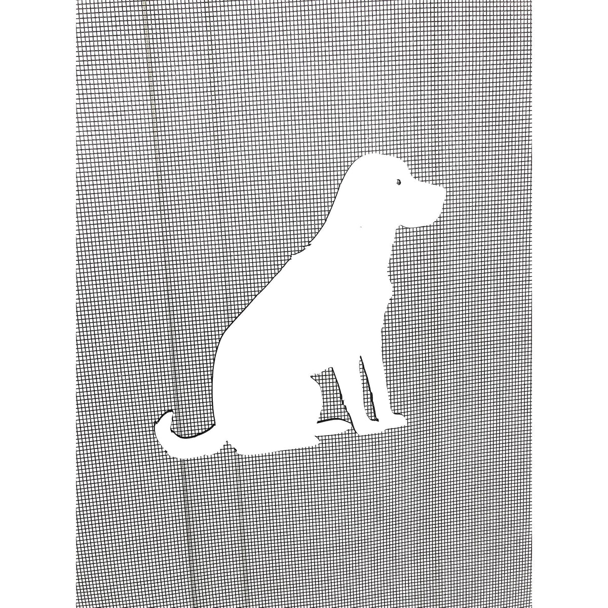 DCentral Decorative Magnet, Small, White