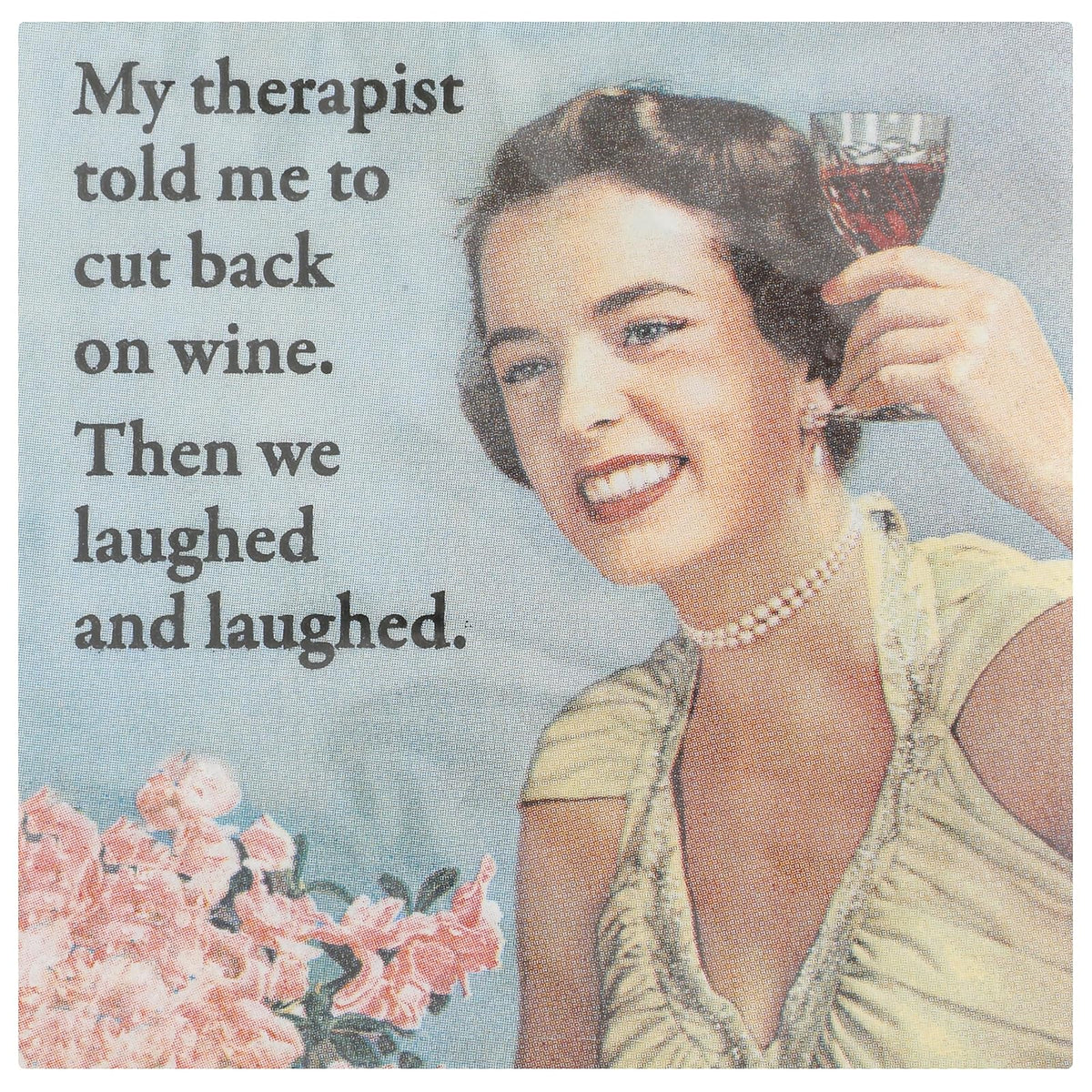 Design Design Disposable Napkin, Therapist Joke