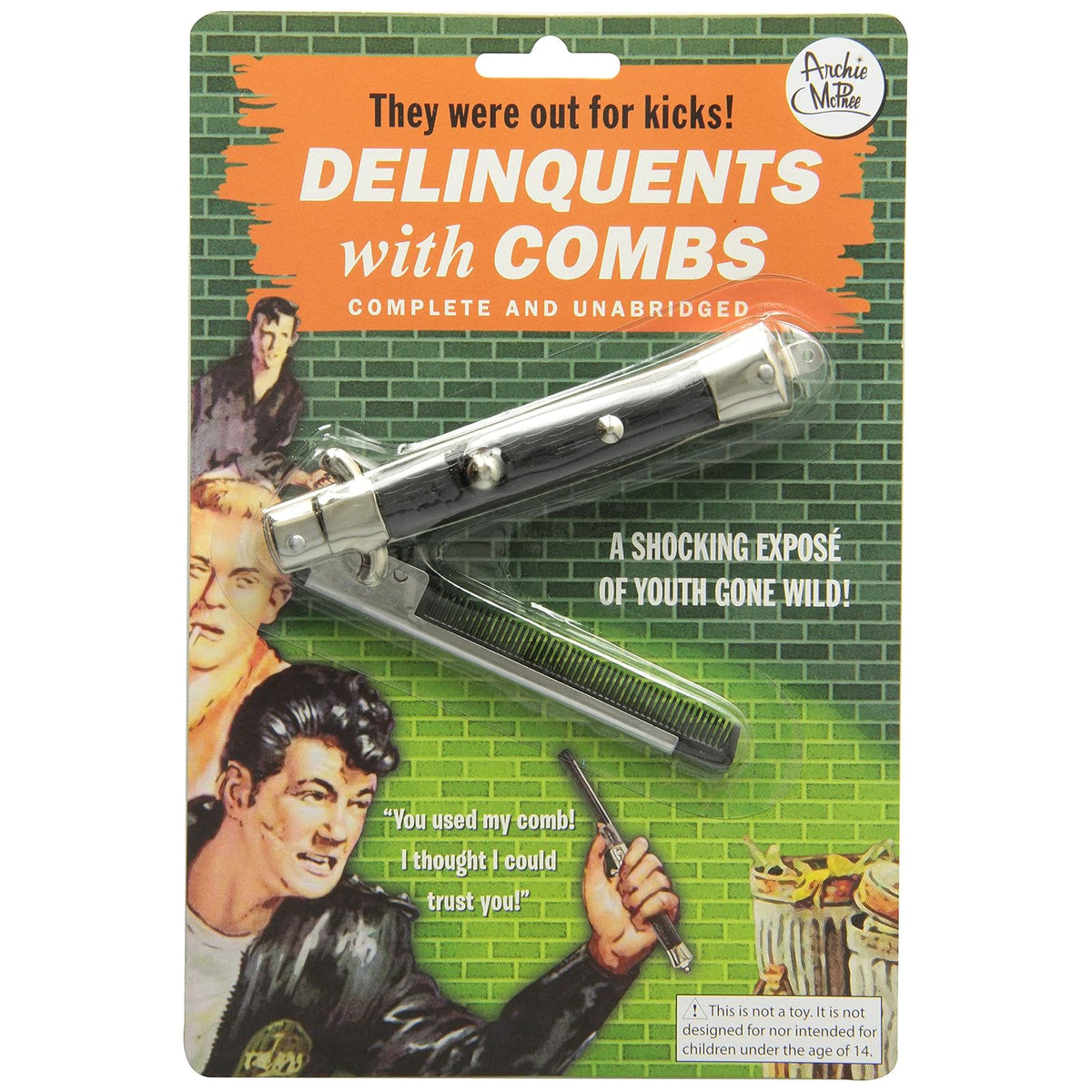 Accoutrements Hair Comb, 9-inches long