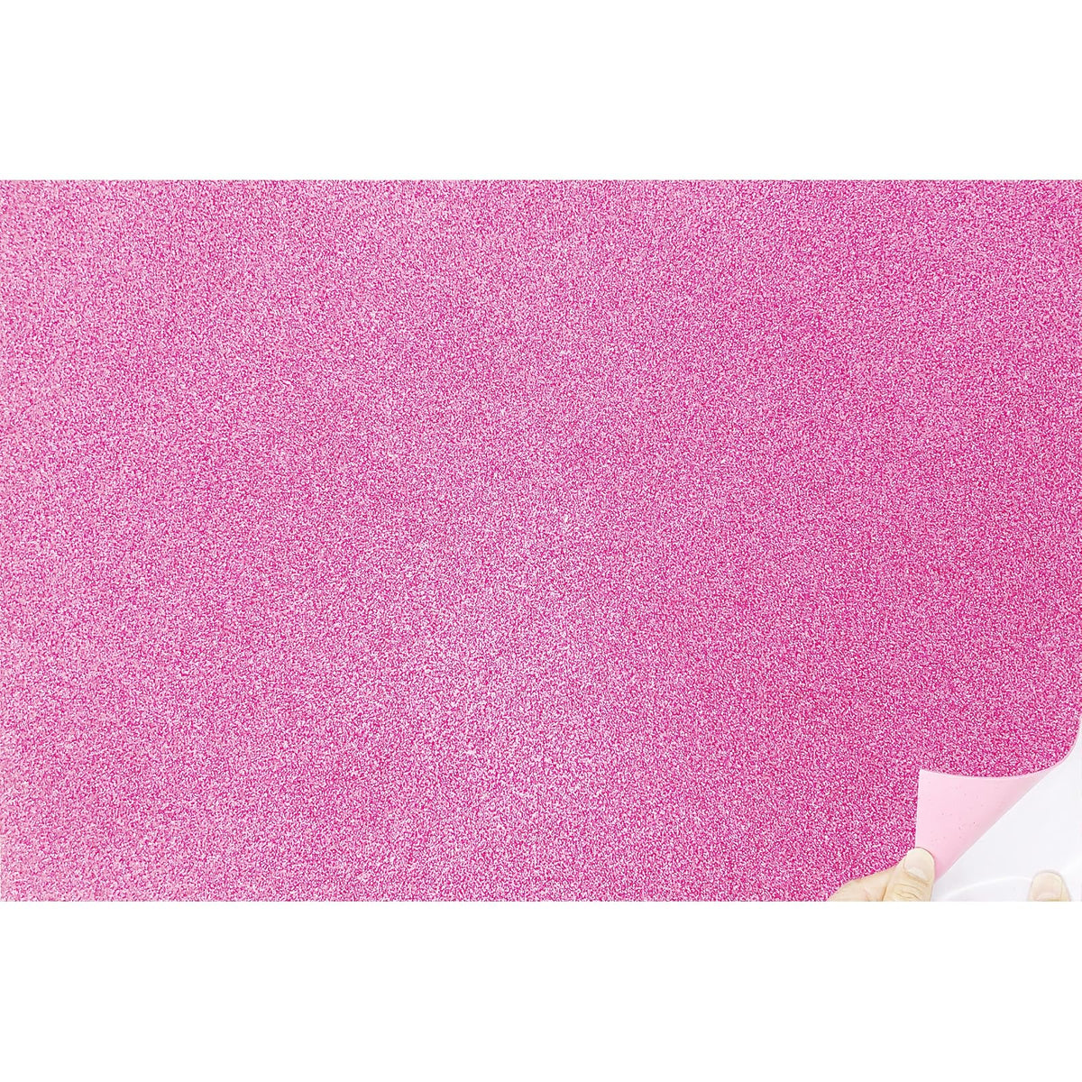 allgala Glitter, 12x16-Adhesive, Pink