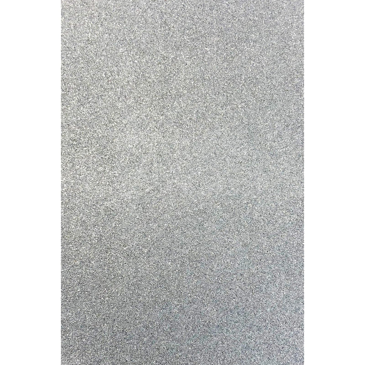 allgala Glitter, 8x12-Non-Adhesive, Silver