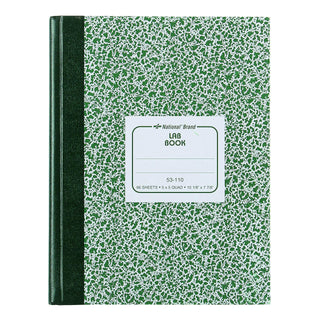 National Blank Book, 10 x 8 inches, Green