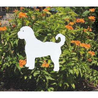 DCentral Decorative Magnet, 5.75" x 5.25", White
