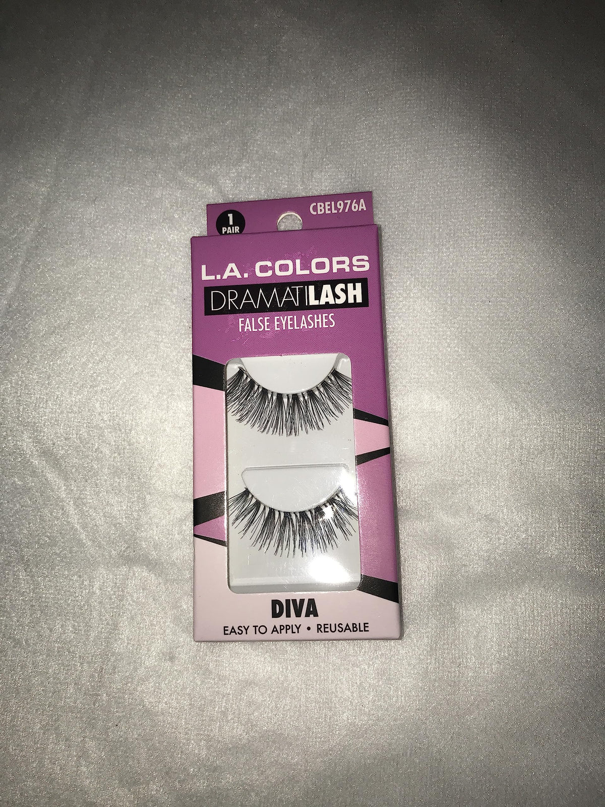 L.A. COLORS False Eyelash, 1 Count (Pack of 1)