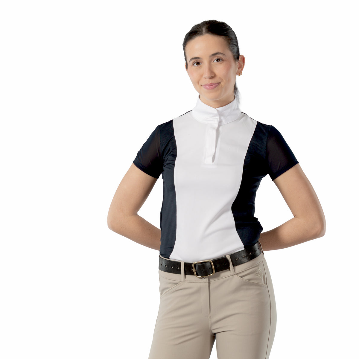 Equinavia Shirt, X-Small, Navy/White