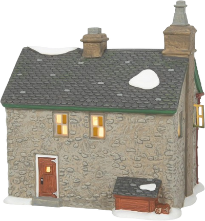 (Re)Department 56 Dickens Village Cricket's Hearth Cottage, Lighted Building, 6.38 Inch, Multicolor