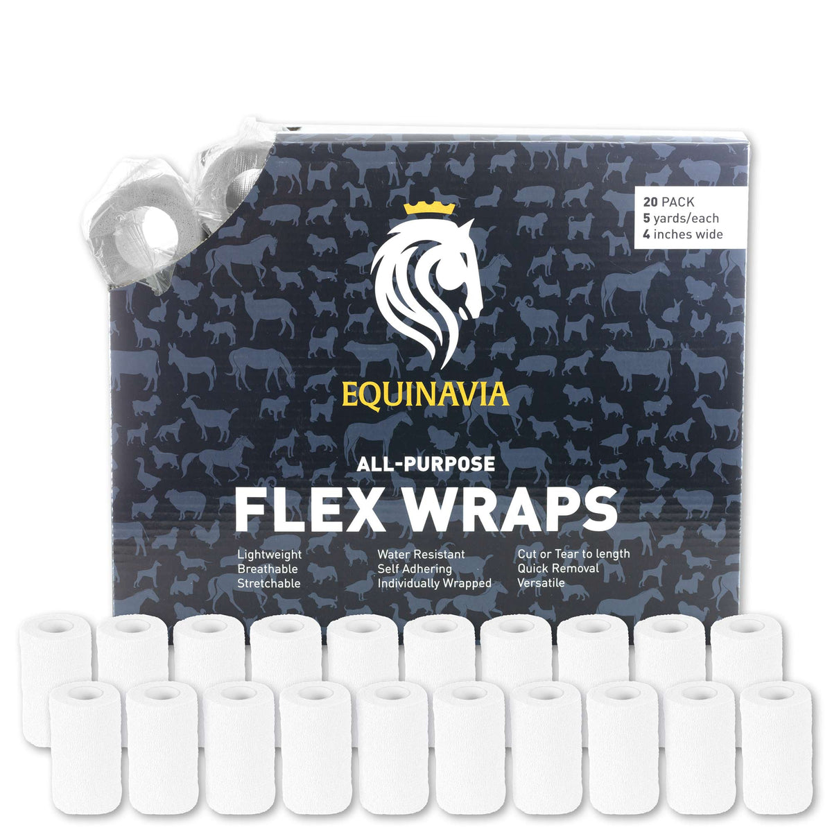Equinavia Pet Supplies, 20 x 5 yd, White