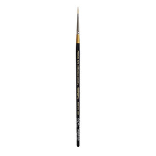 KingArt Original Gold 9350 Series , Premium Artist Brush, Golden TAKLON Liner-Size: 10/0