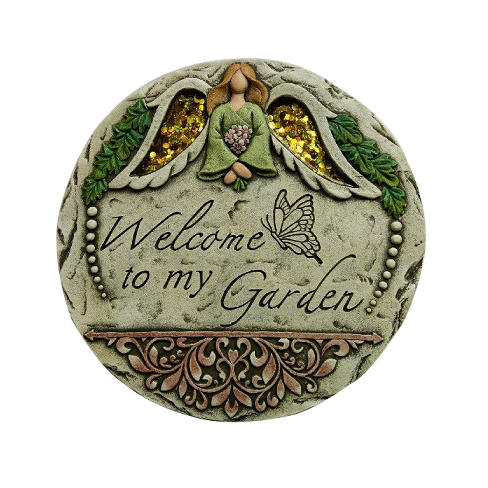 Comfy Hour Angel Garden Stepping Stone