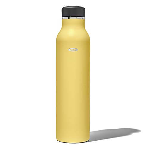 OXO Insulated Water Bottle, 24 oz, Citrine