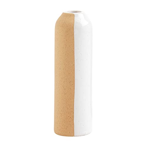 Mud Pie Terracotta Bud Vase, Vertical, 7" x 2"