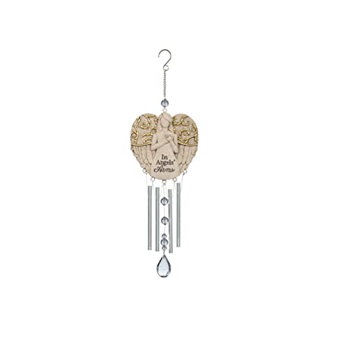 Carson 63611 Angels' Arms Angel Comfort Chimes, 14-inch Length