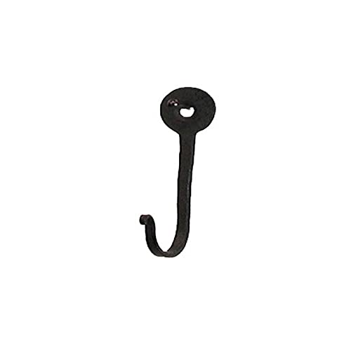 CTW 1 X Early American Wrought Iron Wall Hook