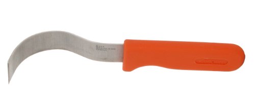 Zenport K117 Row Crop Harvest Knife, Broccoli/Produce, 6-Inch Wavy Stainless Steel Blade