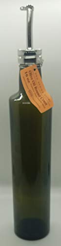 Grant Howard Olive Oil Round Cruet 16oz Pro Series Stainless Steel Pouring Spout