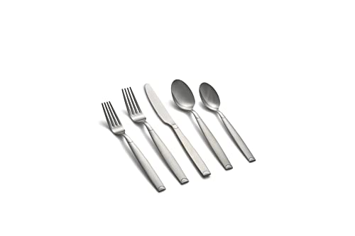 Cambridge 306320Ckg12Ds Mazzy Gold with White-Handle 20-Piece Flatware Set