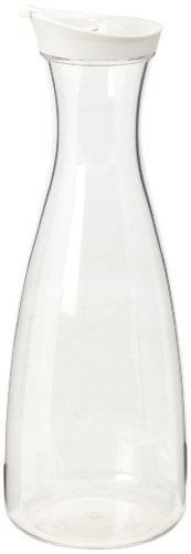 Prodyne J-56-W Acrylic 56-Ounce Juice Jar, White