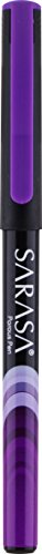 Zebra Pen Sarasa Fineliner Pen, 0.8mm, Purple, 12-Count