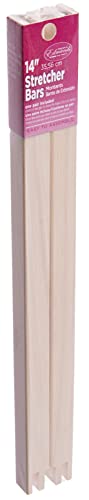 Frank A. Edmunds Regular Stretcher Bars for Needle Art, 14 by 3/4-Inch
