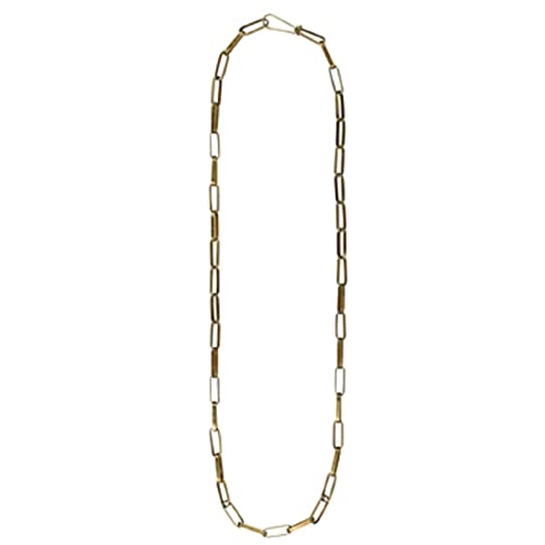 HomArt AREOhome Carter Chain with Clasp, 26 inch-Length, Brass