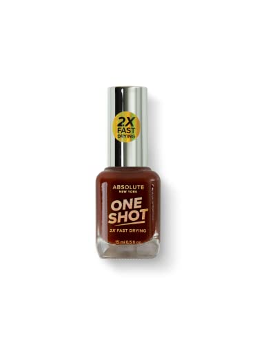 Absolute New York One Shot Nail Polish (Perfect Maroon)
