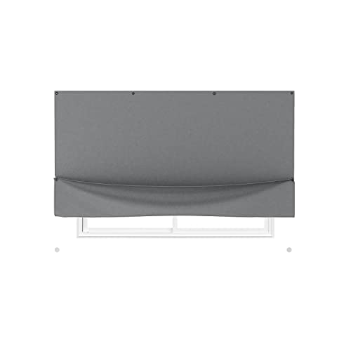 Umbra Nightfall Blackout Panel with Pocket top tabs, Charcoal